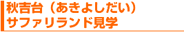 秋吉台（あきよしだい）サファリランド見学